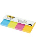 Post-it® Page Marker - 20 x 38 mm, Ultrafarben, 4x 50 Streifen