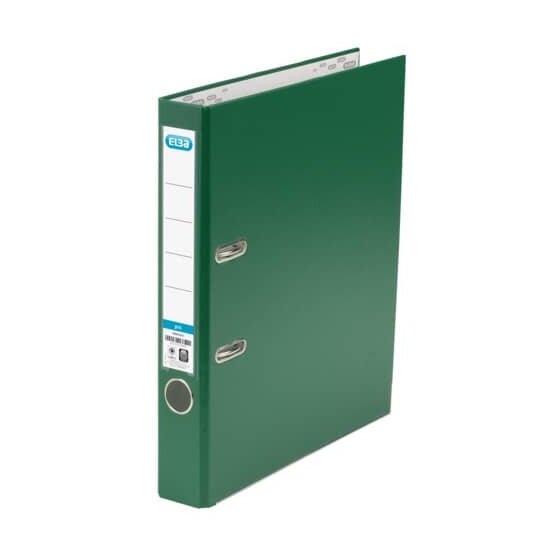 Elba Ordner smart Pro PP/Papier, mit auswechselbarem Rückenschild, Rückenbreite 5 cm, grün