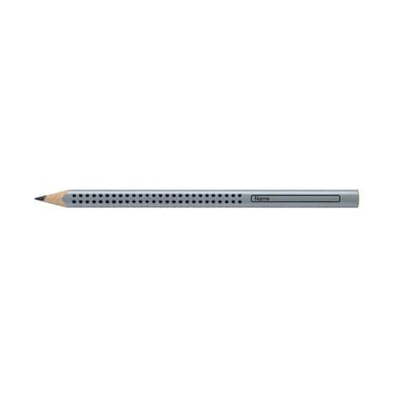 Faber-Castell Bleistift Jumbo Grip - B, silber