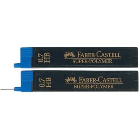 Faber-Castell Feinmine SUPER POLYMER - 0,7 mm, HB,...