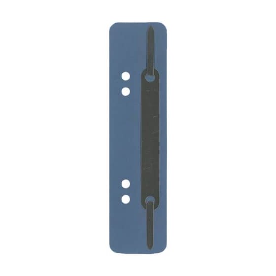 Q-Connect® Heftstreifen aus Karton, kurz - blau, 25 Stück