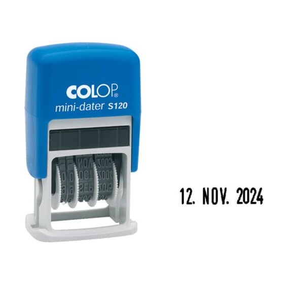 COLOP® Mini-Dater - 4 mm S120 Datumstempel