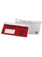 Docufix Begleitpapiertaschen mit Aufdruck Lieferschein - Rechnung, DL, 250 Stück