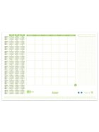 Ursus Green Schreibunterlage - 525 x 375 mm, Recycling-Papier, 30 Blatt