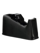Q-Connect® Tischabroller - für Rollen bis 25 mm x 66 m, schwarz