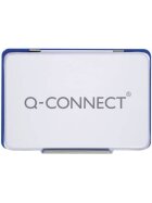 Q-Connect® Metall-Stempelkissen Größe 2 - blau
