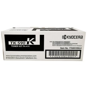 Toner-Kit TK-590K, für Kyocera Drucker, ca. 7.000...