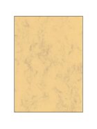 SIGEL Marmor-Papier, sandbraun, A4, 90 g/qm, 100 Blatt