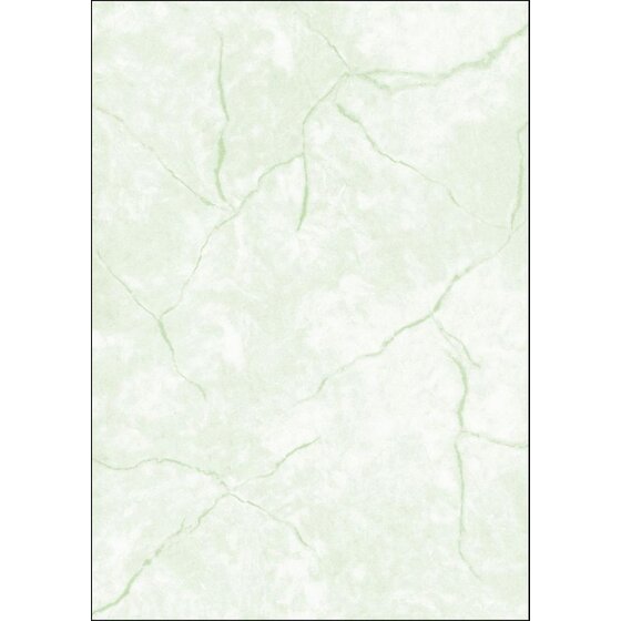 Sigel® Struktur-Papier, Granit grün, A4, 90 g/qm, 100 Blatt