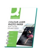 Q-Connect® Colour Laser Fotopapier - A4, 210 g/qm, weiß, 100 Blatt