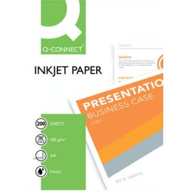 Q-Connect® Inkjet-Papiere Premium - A4, 100 g/qm,...