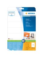 Herma 5057 Etiketten Premium A4, weiß 105x42,3 mm Papier matt 350 St.
