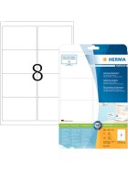 Herma 5077 Adressetiketten Premium A4, weiß 99,1x67,7 mm Papier matt 200 St.