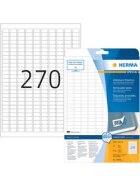 Herma 10000 Etiketten A4 weiß 17,8x10 mm Movables/ablösbar Papier matt 6750 St.