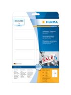 Herma 10010 Etiketten A4 weiß 88,9x46,6 mm Movables/ablösbar Papier matt 300 St.