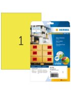 Herma 5148 Etiketten A4 neon-gelb 210x297 mm Papier matt 20 St.