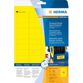 Herma 8030 Signal-Etiketten strapazierfähig A4...