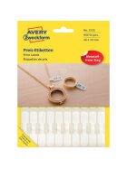 Avery Zweckform® 3335 Preis-Etiketten - 49 x 10 mm, weiß, 924 Etiketten/28 Blatt, permanent