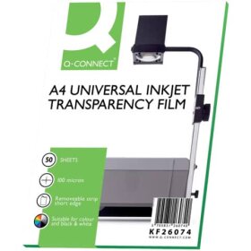 Q-Connect® Inkjet-Folien m. Sensorstreifen - A4, 0,10...