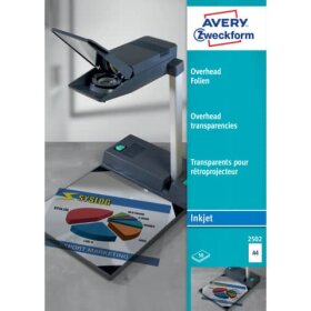 Avery Zweckform® 2502 Overhead-Folien, DIN A4,...