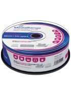 MediaRange CD-R Rohlinge - 700MB/80Min, 52-fach/Spindel, bedruckbar, Packung mit 25 Stück