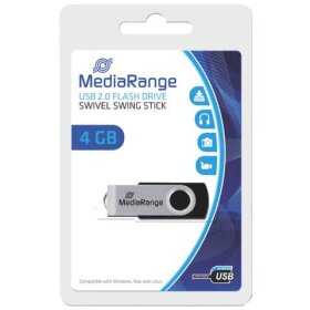 MediaRange USB Speicherstick 2.0 - 4 GB
