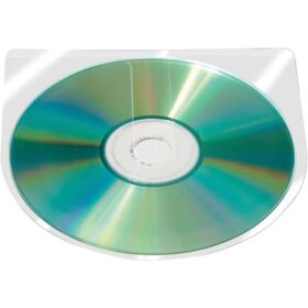 Q-Connect® CD/DVD-Hüllen selbstklebend - ohne...