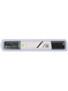 Q-Connect® Gel-Tastatur-Handgelenkauflagen - grau-transparent