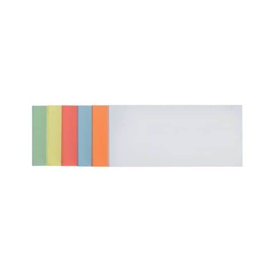 Franken selbstklebende Moderationskarte - Rechteck, 205 x 95 mm, sortiert, 300 Stück