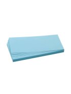 Franken Moderationskarte - Rechteck, 205 x 95 mm, hellblau, 500 Stück