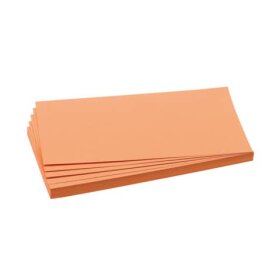 Franken Moderationskarte - Rechteck, 205 x 95 mm, orange,...