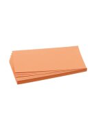 Franken Moderationskarte - Rechteck, 205 x 95 mm, orange, 500 Stück