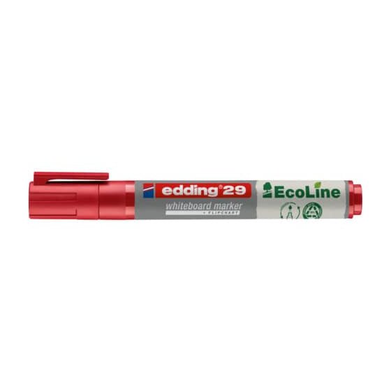 Edding 29 Boardmarker EcoLine - nachfüllbar, 1-5 mm, rot