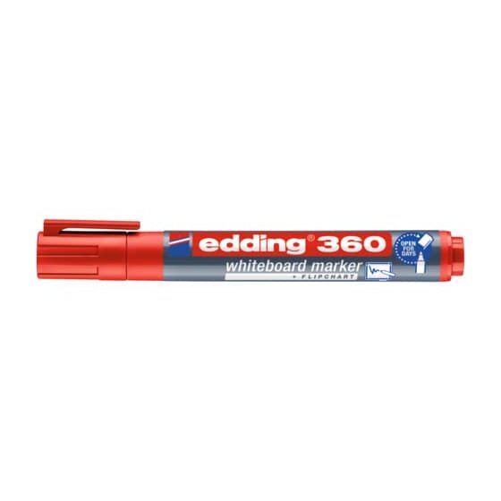 Edding 360 Boardmarker - nachfüllbar, 1,5 - 3mm, rot