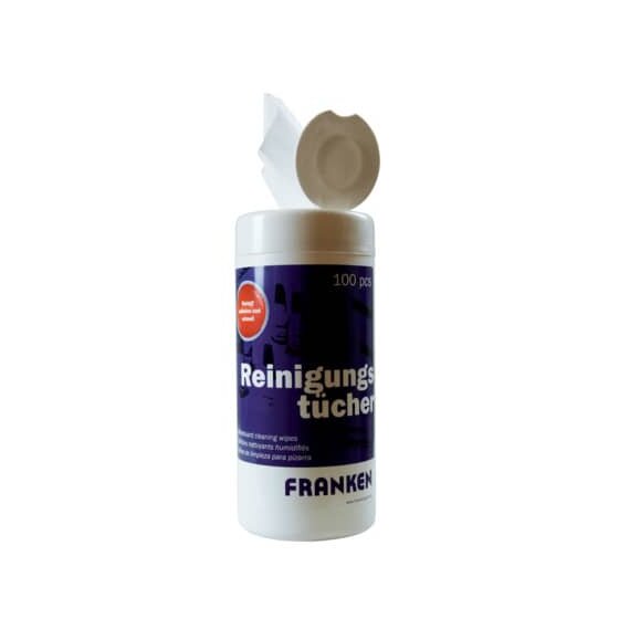 Franken Whiteboard-Reinigungstücher - 100 Stück in der Spenderdose