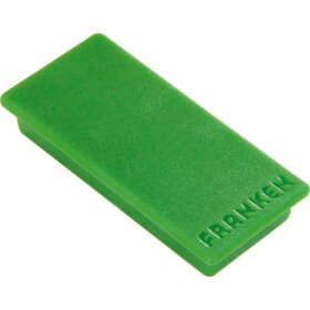 Franken Haftmagnet, 23x50mm, grün, Haftkraft: 1000g...