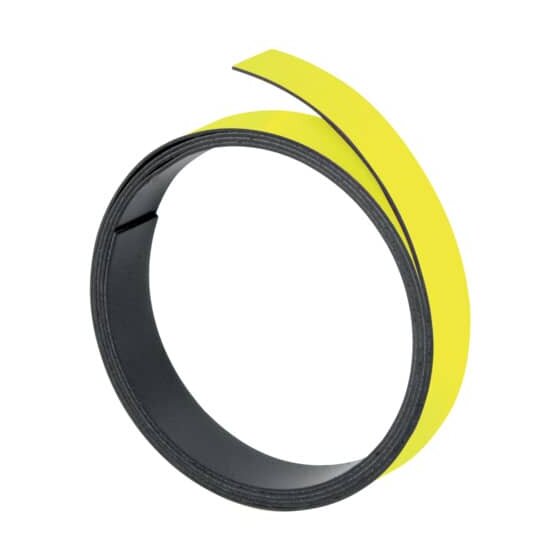 Franken Magnetband - 100 cm x 5 mm, gelb