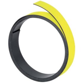 Franken Magnetband - 100 cm x 15 mm, gelb