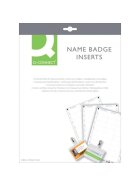Q-Connect® Etiketten für Namensschilder - 75 x 40 mm