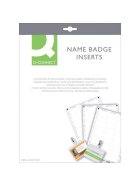 Q-Connect® Etiketten für Namensschilder - 90 x 54 mm