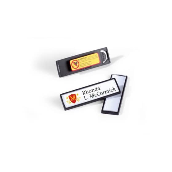 Durable Namensschild CLIP CARD mit Magnet - 67 x 17 mm, 25 Stück
