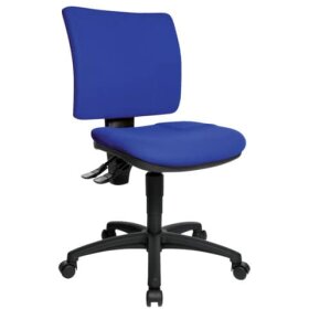 Topstar® Bürodrehstuhl U50 ohne Armlehnen blau