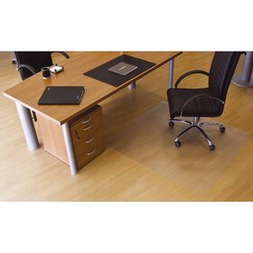 RS office products Ecogrip® Bodenschutzmatte für glatte/ harte Böden - Form O, 150 x 120 cm