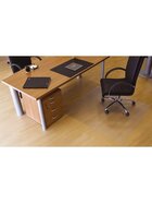 RS office products Ecogrip® Bodenschutzmatte für glatte/ harte Böden - Form O, 150 x 120 cm