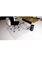 RS office products Ecoblue® Bodenschutzmatten für normalflorige Teppichböden - Form 0, 90 x 120 cm