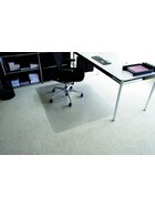 RS office products Rollt & Schützt® Bodenschutzmatte für mittelflorige Teppichböden - Form 0, 150 x 120 cm