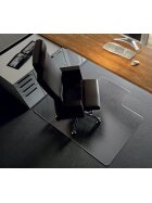 RS office products Rollsafe® Bodenschutzmatte für glatte/ harte Böden - Form R, Ø 60 cm