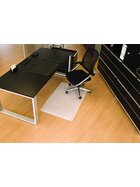 RS office products BSM Bodenschutzmatte milchig für Teppichböden - Form 0, 120 x 75 cm