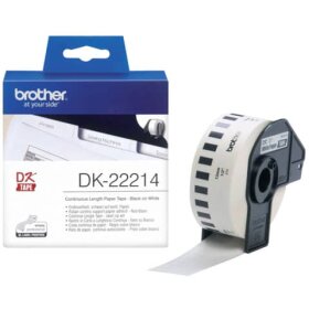 Brother® DK-Endlosetiketten Papier - 12 mm x 30,48 m,...
