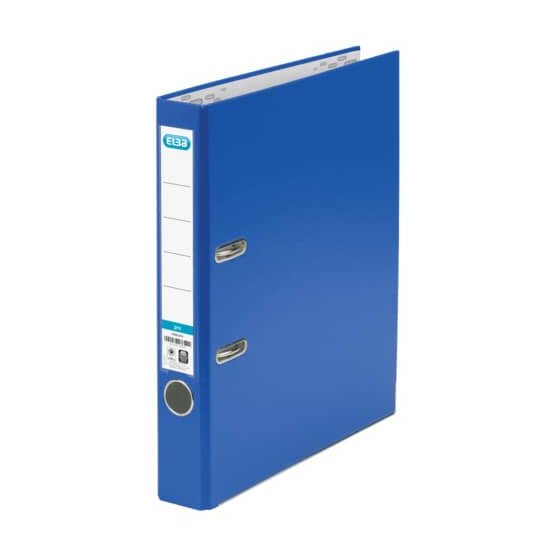 Elba Ordner smart Pro PP/Papier, mit auswechselbarem Rückenschild, Rückenbreite 5 cm, blau